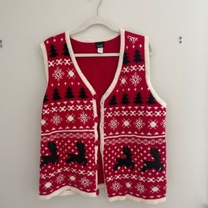 Ugly Christmas vest